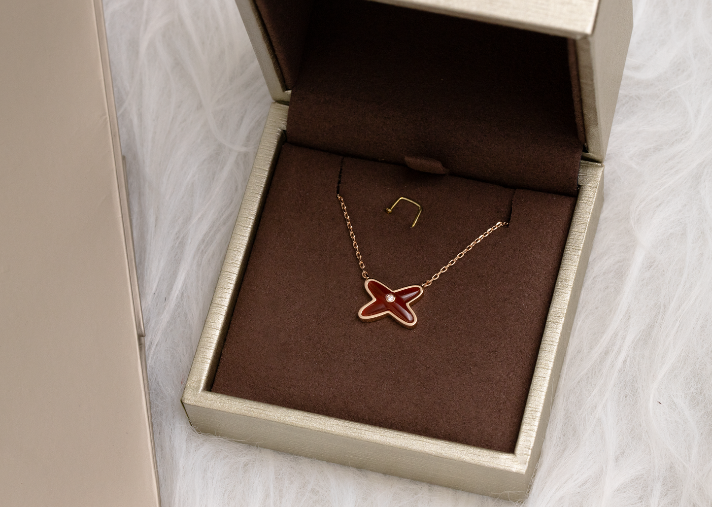 [Polaidi Jewelry]JEUX DE NECKLACE 1 DIAMOND
