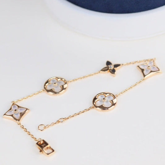 [Polaidi Jewelry]LEAF CLOVER BRACELET
