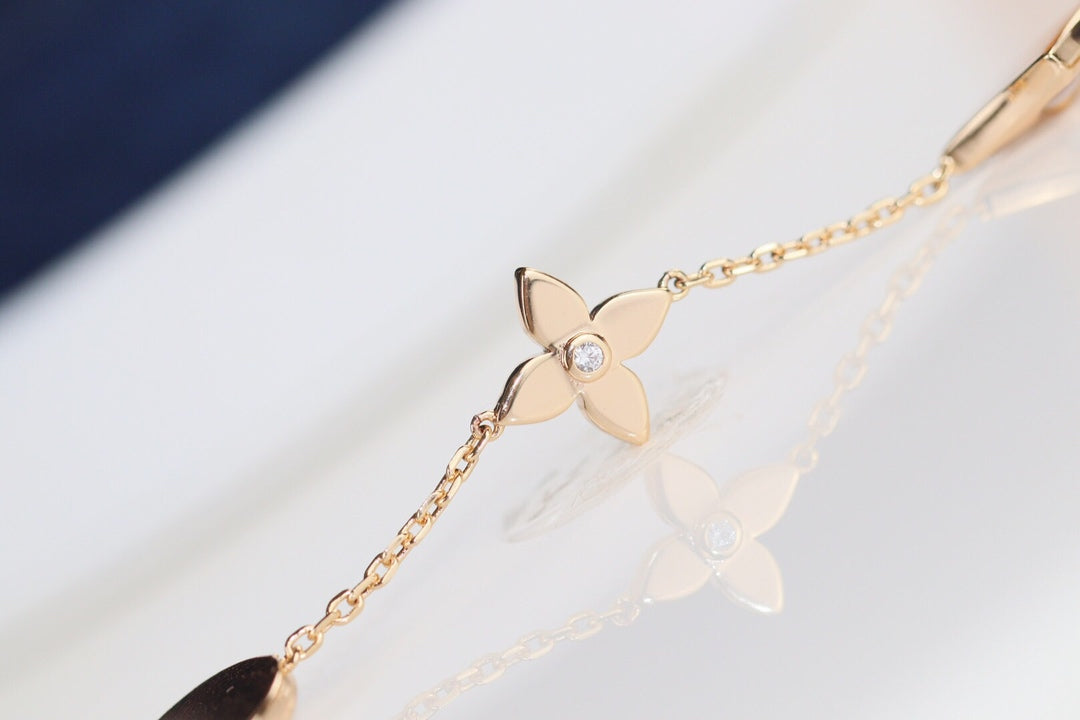 [Polaidi Jewelry]LEAF CLOVER BRACELET