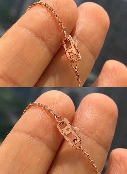 [Polaidi Jewelry]BLOSSOM PENDANT PINK GOLD AND DIAMOND