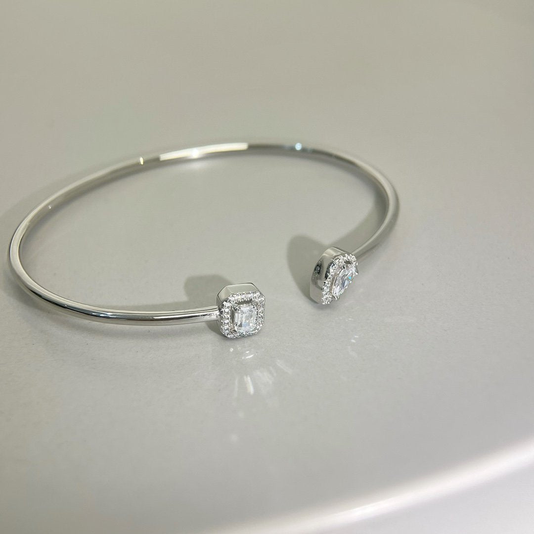 [Polaidi Jewelry]JONC FLEX MY TWIN TOI & MOI SILBER DIAMANT ARMREIF