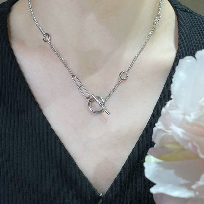 [：Polaidi Jewelry]HM スターリング シェーヌダンクル ハート