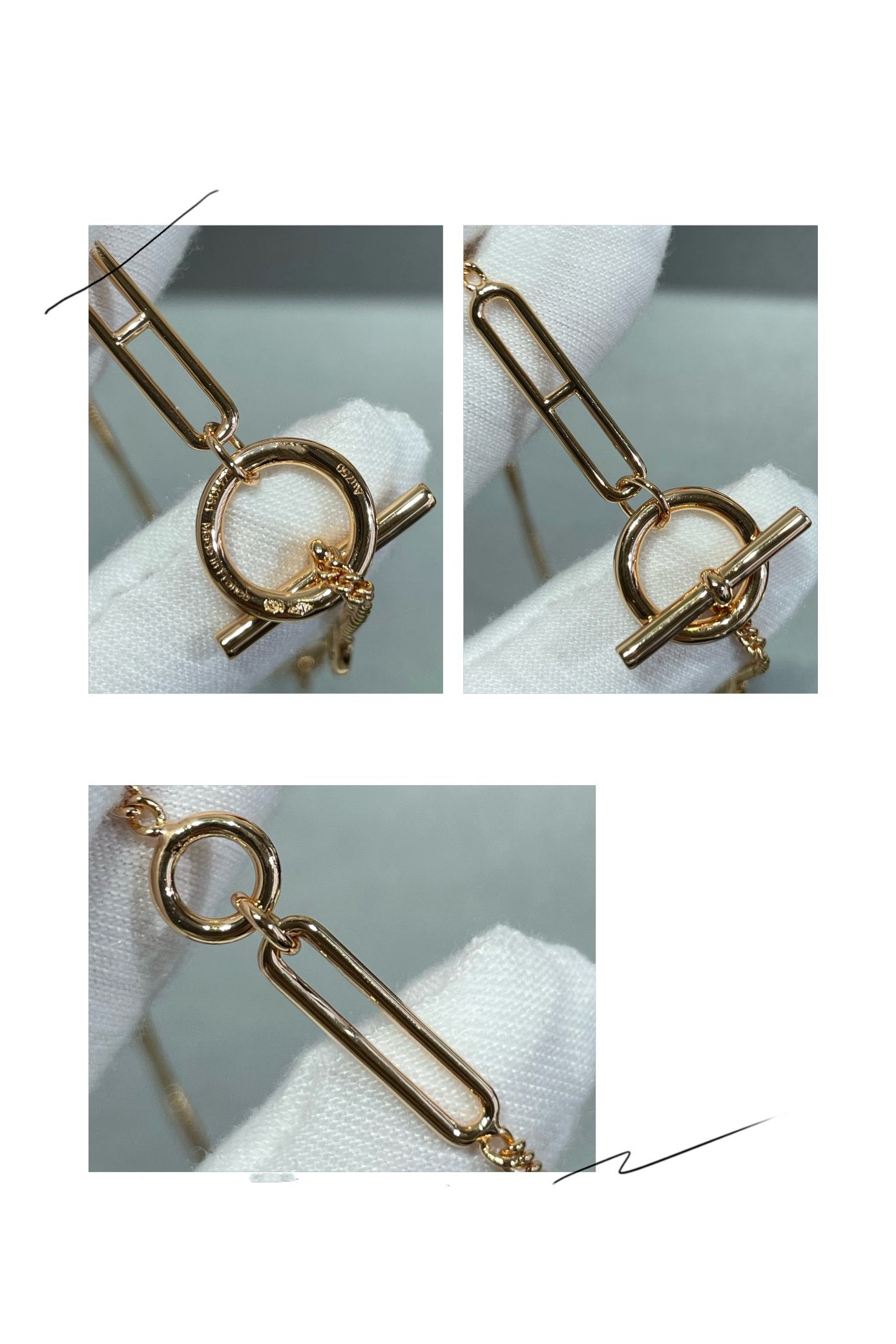 [：Polaidi Jewelry]HM スターリング シェーヌダンクル ハート
