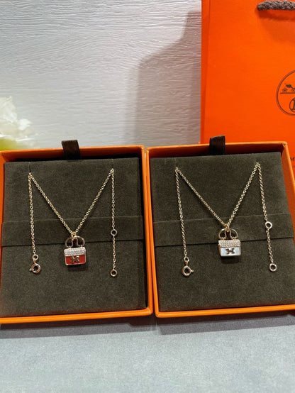 [：Polaidi Jewelry]H CIRCE MOISSANITE PENDANT NECKLACE GOLD