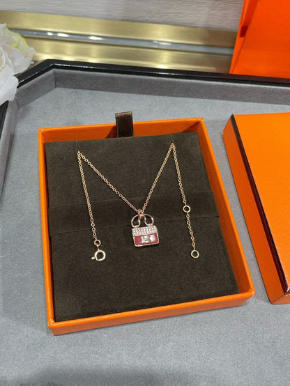 [Polaidi Jewelry]H CIRCE MOISSANITE PENDANT NECKLACE GOLD