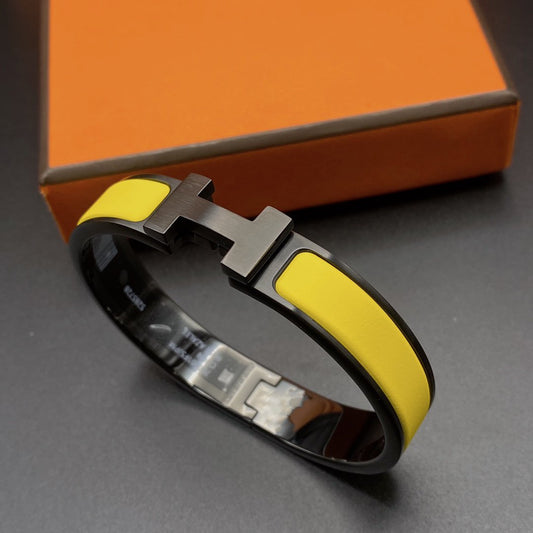 [：Polaidi Jewelry]CLIC HM SO BLACK YELLOW BRACELET