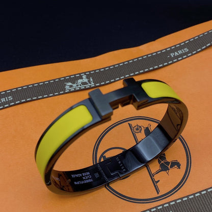 [Polaidi Jewelry]CLIC HM SO BLACK YELLOW BRACELET