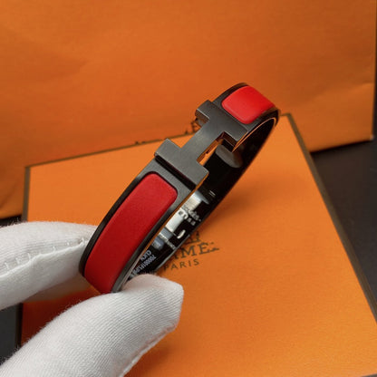 [：Polaidi Jewelry]CLIC HM SO BLACK RED BRACELET