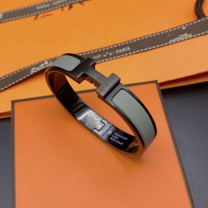 [Polaidi Jewelry]CLIC HM SO BLACK GREY BRACELET