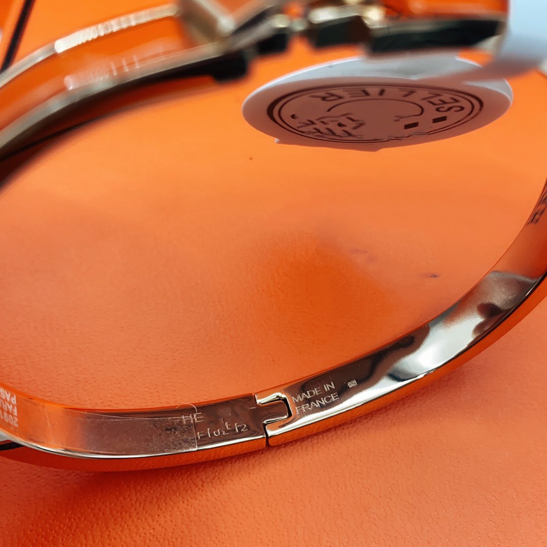 [：Polaidi Jewelry]CLASSIC HM CLIC RED 8MM ENAMEL BRACELET