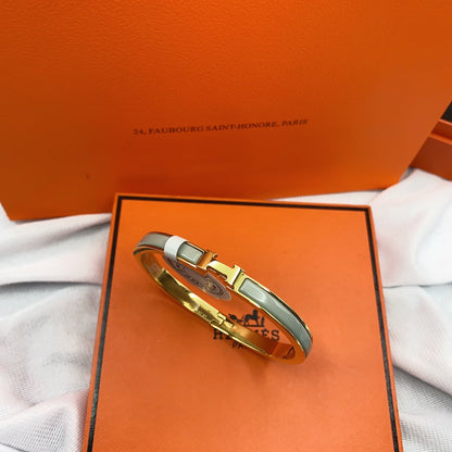 [Polaidi Jewelry]CLASSIC HM CLIC GREEN 8MM ENAMEL BRACELET