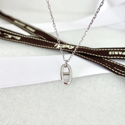 [：Polaidi Jewelry]HM PIG NOSE NECKLACE