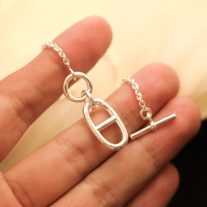 [Polaidi Jewelry]HM CHAINE D'ANCRE PENDANT NECKLACE STERLING SILVER