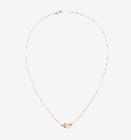 [Polaidi Jewelry]FORCE 10 DIAMOND PINK GOLD NECKLACE MINI MODEL
