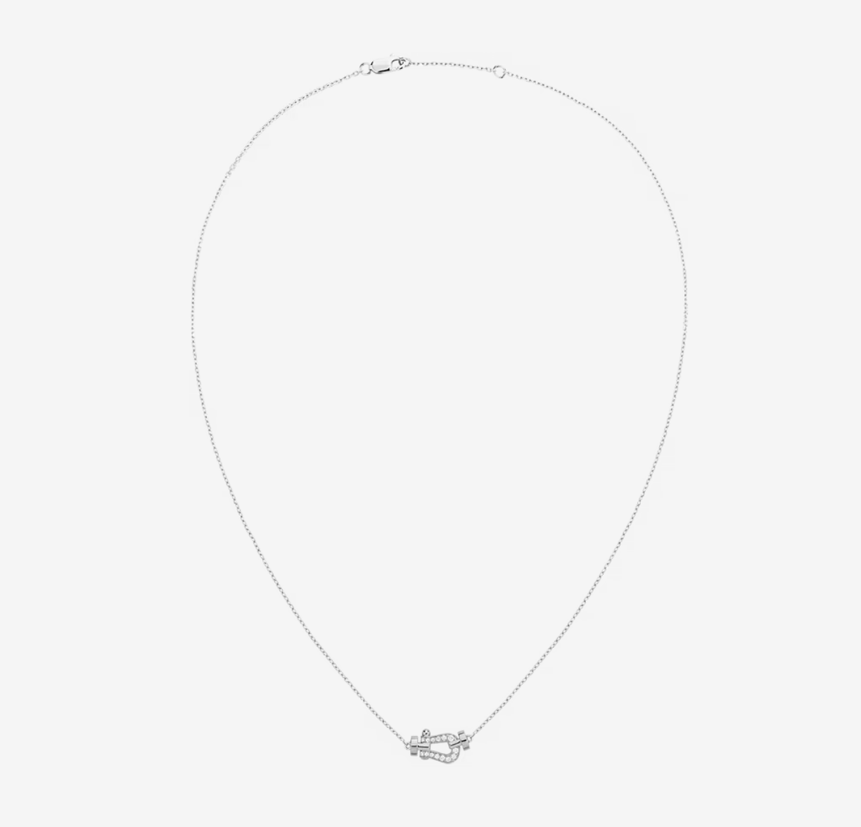 [Polaidi Jewelry]FORCE 10 DIAMOND SILVER NECKLACE MINI MODEL