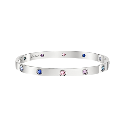 [Polaidi Jewelry]2026 RAINBOW LOVE BRACELET 6.1MM  10 DIAMONDS