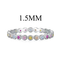 [Perlaura Jewelry ]Radiant Sparkling Round Cut Daily Ring