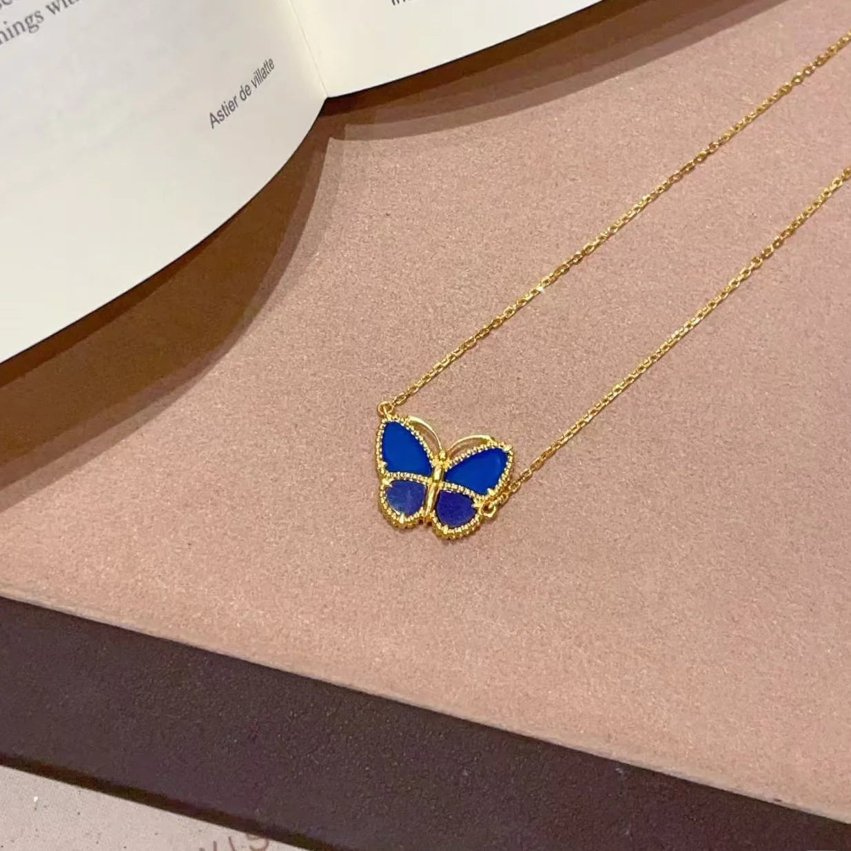 [Polaidi Jewelry] 2026 NEW LUCKY BUTTERFLY 1 MOTIFS NECKLACE