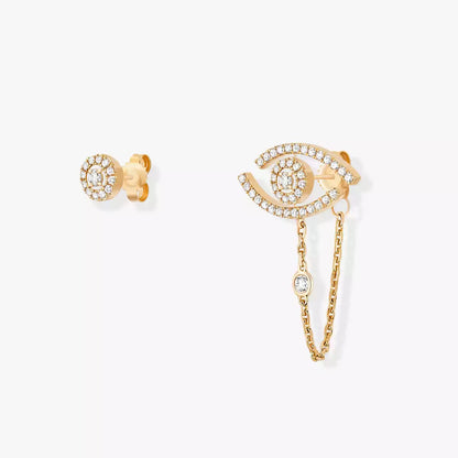 [Polaidi Jewelry]Lucky Eye Diamond Earrings