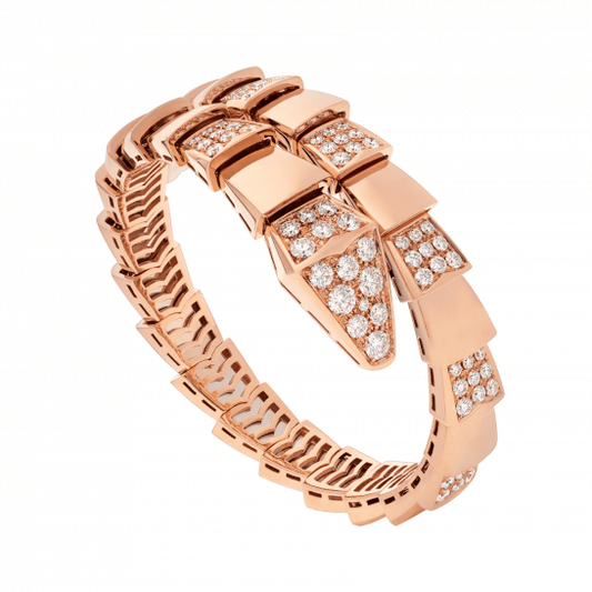 [：Polaidi]SERPENTI BRACELET PINK GOLD DIAMOND
