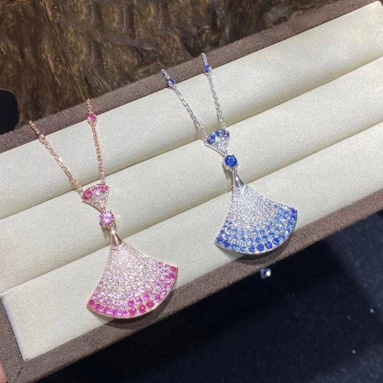 [Polaidi Jewelry]DREAM NECKLACE AGATE SILVER DIAMOND