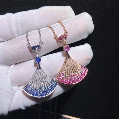 [Polaidi Jewelry]DREAM NECKLACE AGATE SILVER DIAMOND