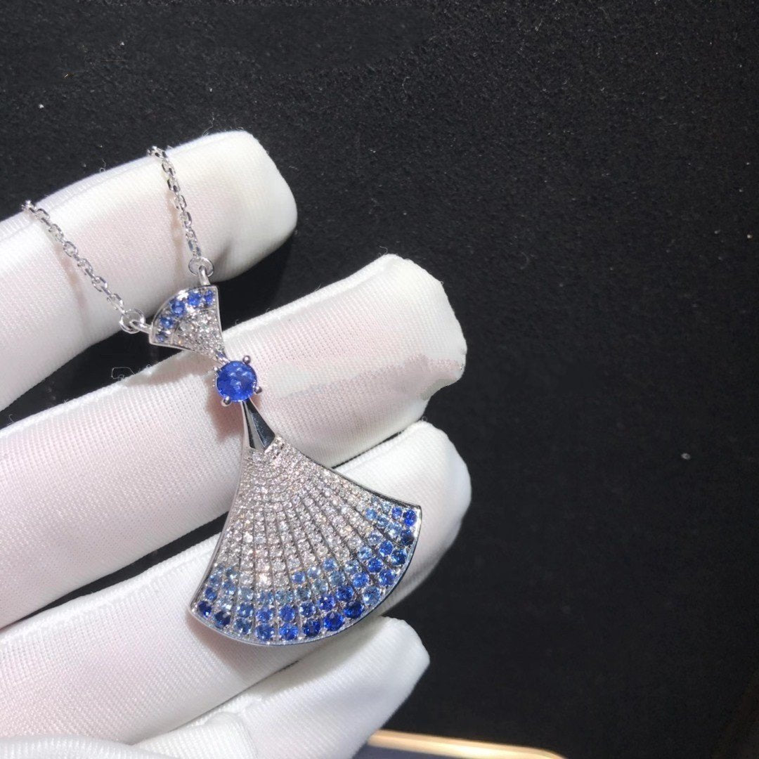 [Polaidi Jewelry]DREAM NECKLACE AGATE SILVER DIAMOND