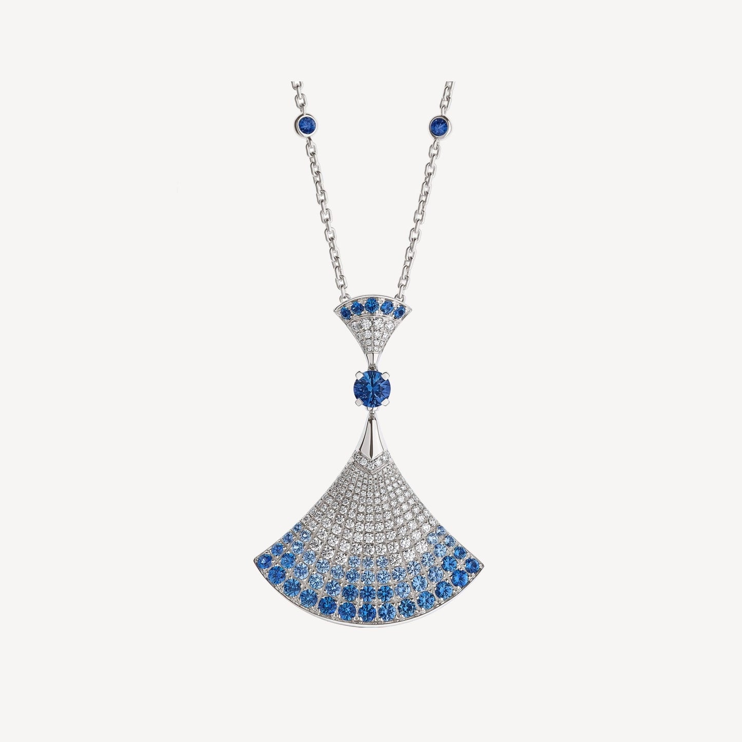 [Polaidi Jewelry]DREAM NECKLACE AGATE SILVER DIAMOND