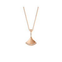 [Perlaura Jewelry ]DREAM NECKLACE PINK GOLD DIAMOND