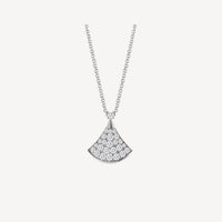 [Perlaura Jewelry ]DREAM NECKLACE SILVER DIAMOND