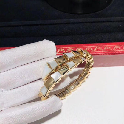 [：Polaidi]SERPENTI BRACELET MOP GOLD