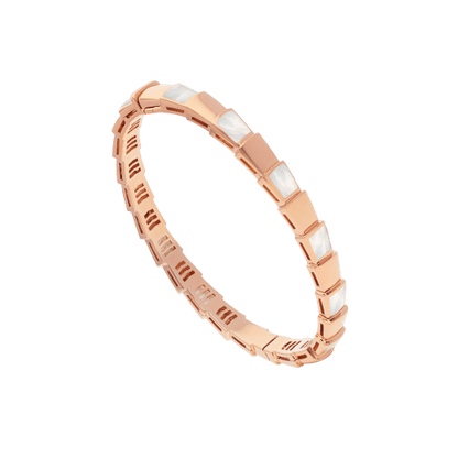[：Polaidi]SERPENTI BRACELET PINK GOLD MOP