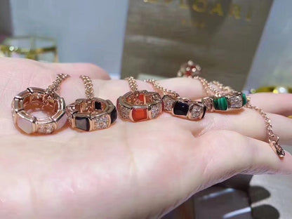 [Polaidi Jewelry]SERPENTI PEDANT DIAMOND NECKLACE