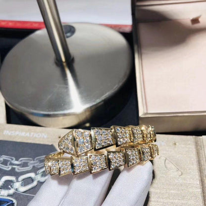 [：Polaidi]SERPENTI BRACELET 8MM GOLD DIAMOND
