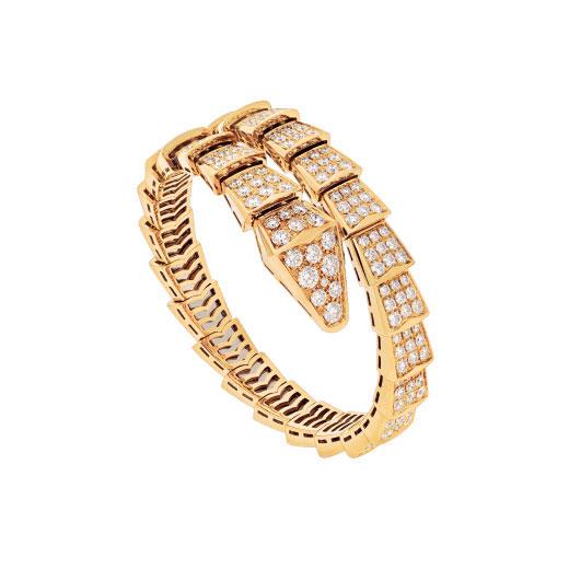 [：Polaidi]SERPENTI BRACELET 8MM GOLD DIAMOND