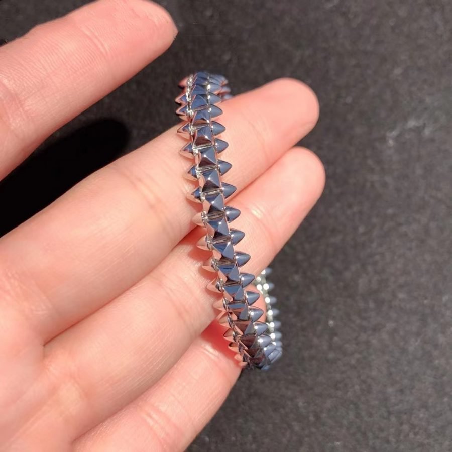 [Polaidi Jewelry]CLASH SILVER BRACELET