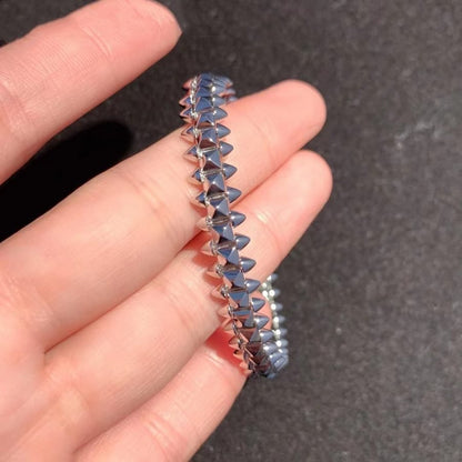 [Polaidi Jewelry]CLASH SILVER BRACELET