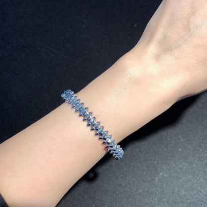 [：Polaidi Jewelry]CLASH SILVER BRACELET