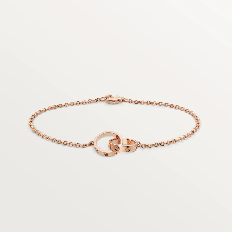 [Polaidi Jewelry]LOVE BRACELET DOUBLE RING