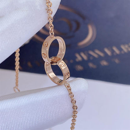 [Polaidi Jewelry]LOVE BRACELET DOUBLE RING