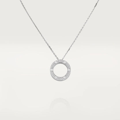 [：Polaidi Jewelry]LOVEネックレス アジャスタブルシルバー