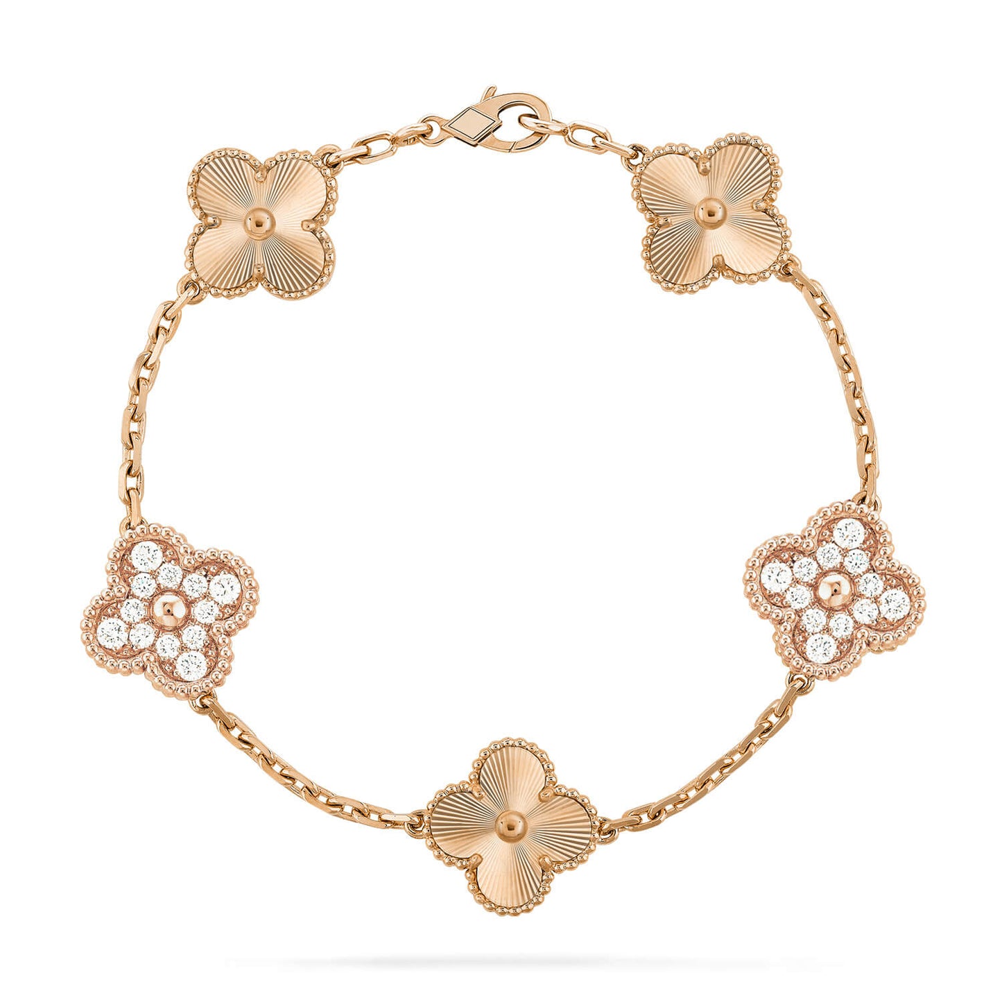 [Polaidi Jewelry] CLOVER 5 MOTIF LASER ブレスレット コレクション