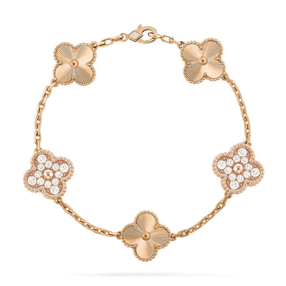 [Polaidi Jewelry] CLOVER 5 MOTIF LASER ブレスレット コレクション