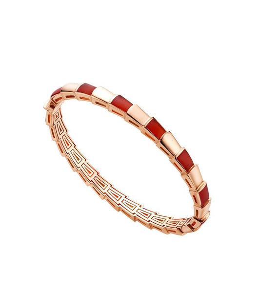 [：Polaidi]SERPENTI BRACELET PINK GOLD RUBELLITE