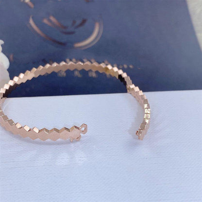[：Polaidi Jewelry]BEE LOVE PINK GOLD BRACELET