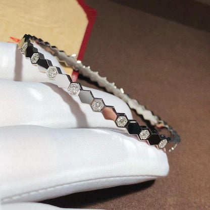 [：Polaidi Jewelry]BEE LOVE SILVER DIAMOND BRACELET