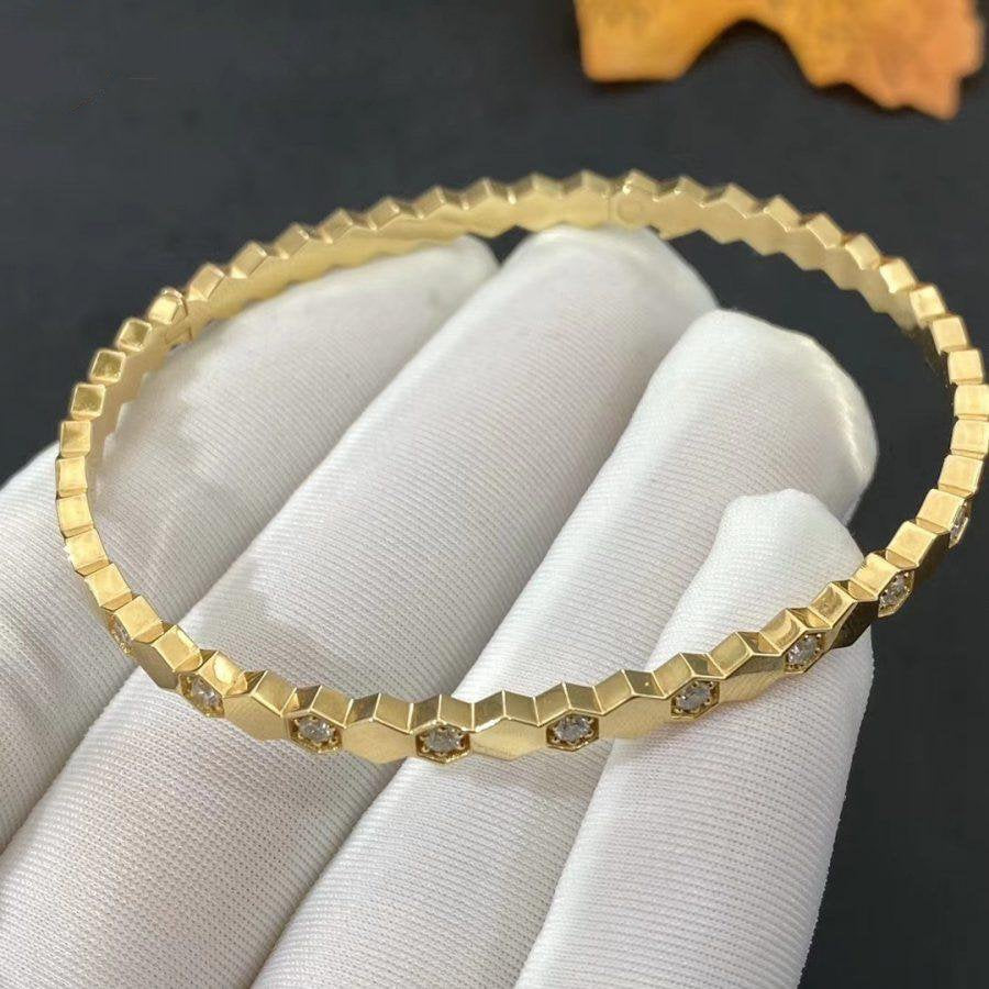 [：Polaidi Jewelry]BEE LOVE GOLD DIAMOND BRACELET