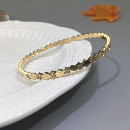 [Polaidi Jewelry]BEE LOVE GOLD DIAMOND BRACELET