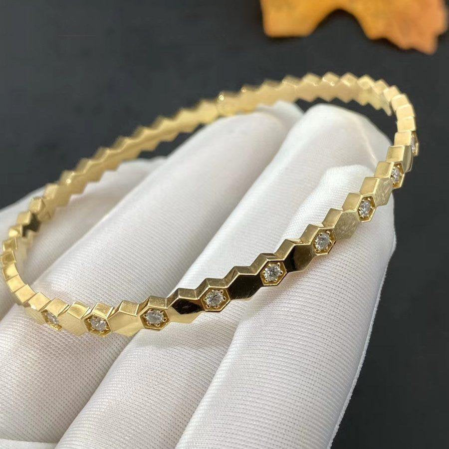 [：Polaidi Jewelry]BEE LOVE GOLD DIAMOND BRACELET