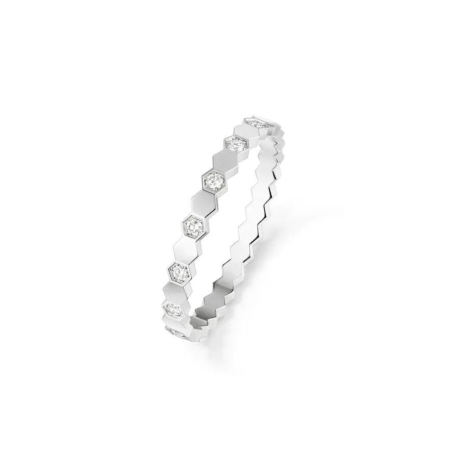 [：Polaidi Jewelry]ビーラブリング シルバー ダイヤモンド